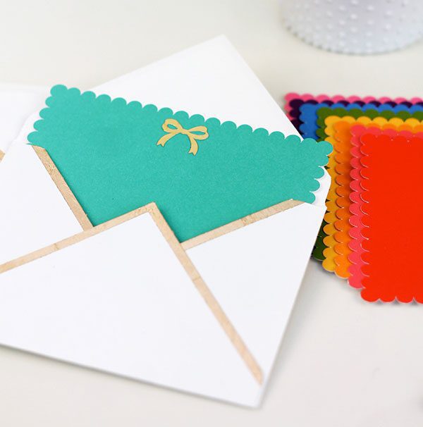 Gold Bow Stationery | Damask Love