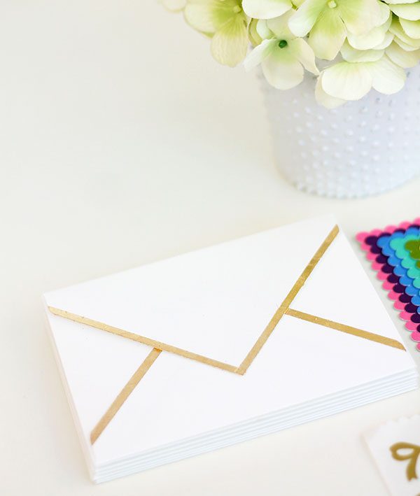 Gold Bow Stationery | Damask Love