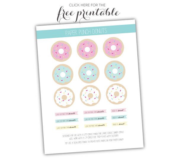 Easy Like Sunday Morning: Glazed Donut Favors | Damask Love Blog