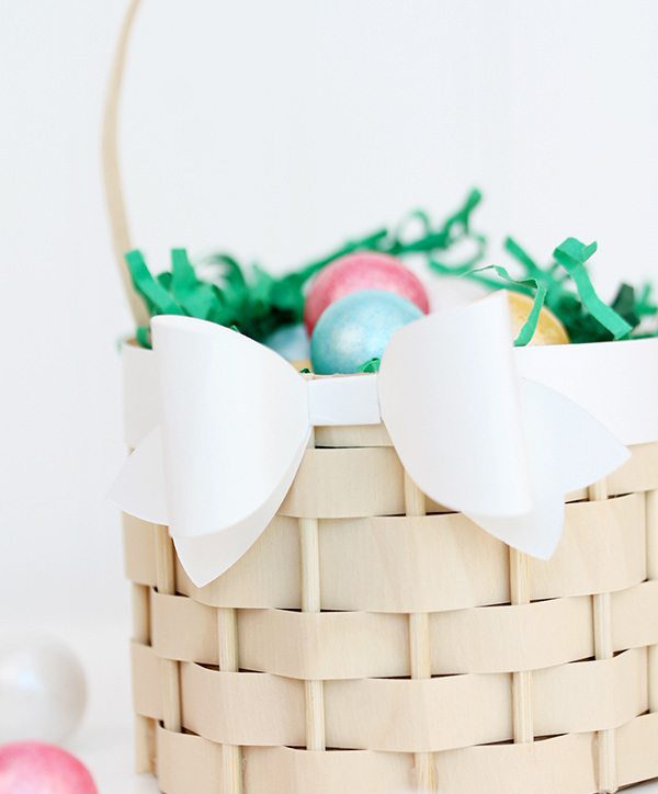 Faux Woven Basket | Damask Love