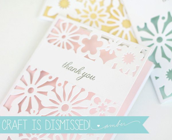 DIY "Laser Cut" Stationery | Damask Love