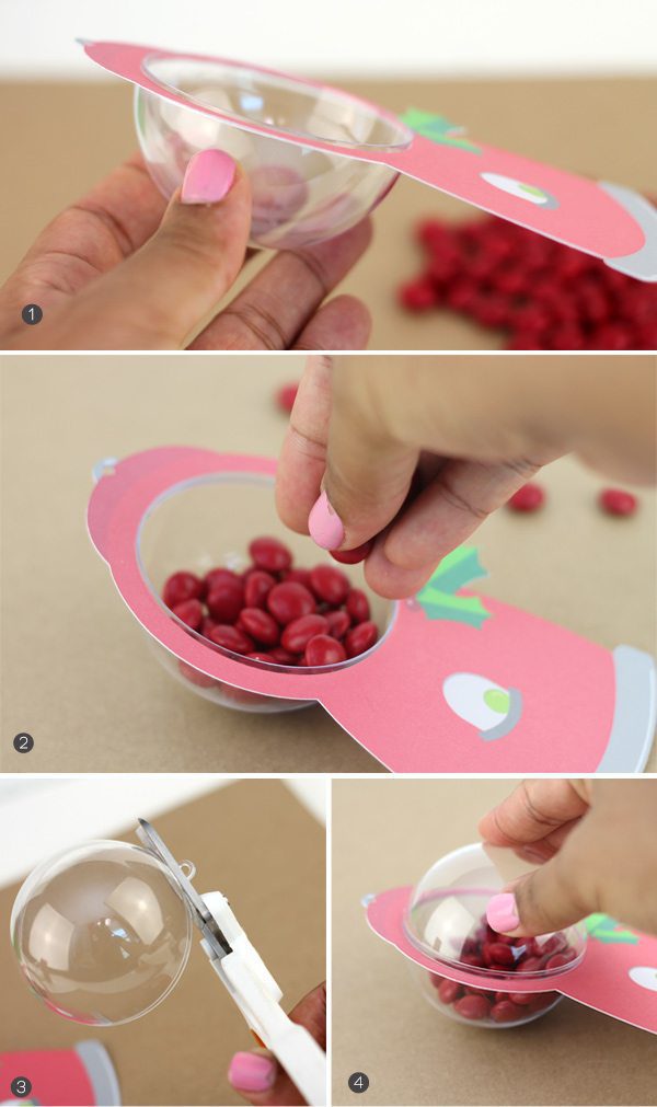 Print Then Cut Gumball Machine Ornament | Damask Love