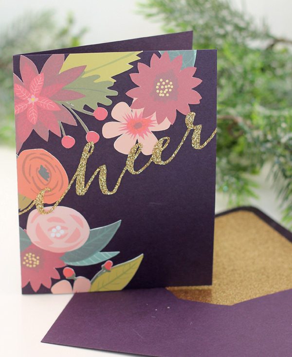 Design Inspired: Rifle Paper Co. Stationery with Cricut Explore Print Then Cut Feature