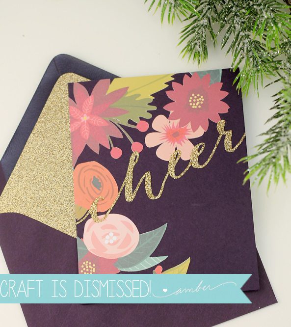 Design Inspired: Rifle Paper Co. Stationery with Cricut Explore Print Then Cut Feature