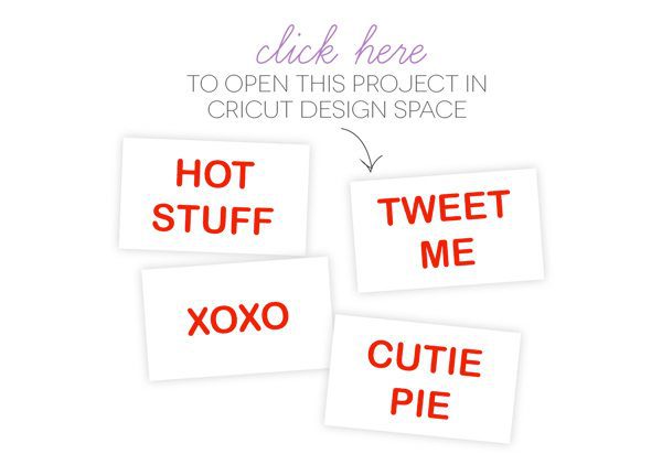 Easy Conversation Heart Boxes |  Damask Love