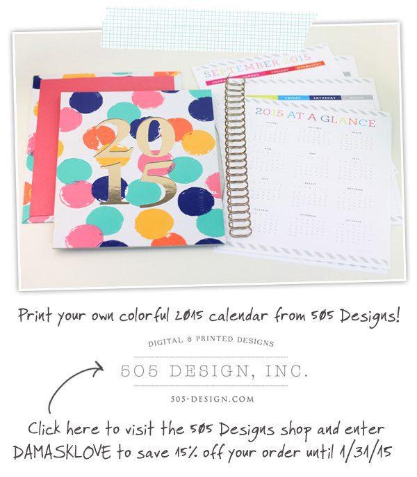 Design Inspired: DIY Sugar Paper Planner | Damask Love