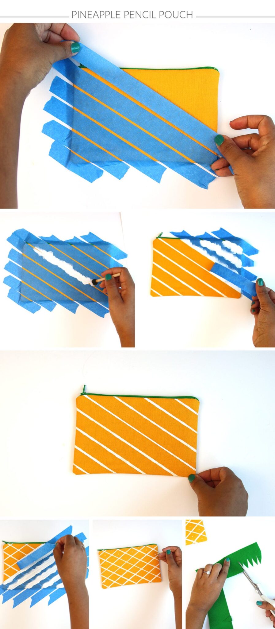 DIY Fruit Pencil Pouches | Damask Love