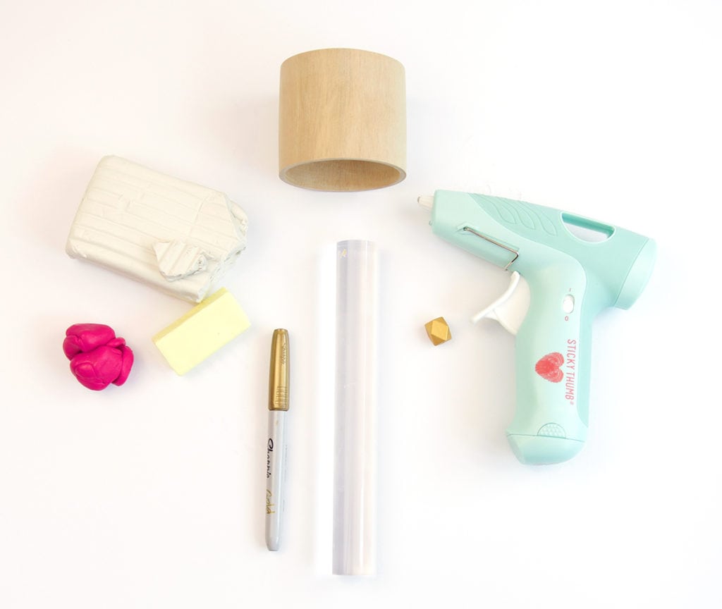 DIY Marbled Clay and Wooden Bracelet Jewelry Boxes | damask love