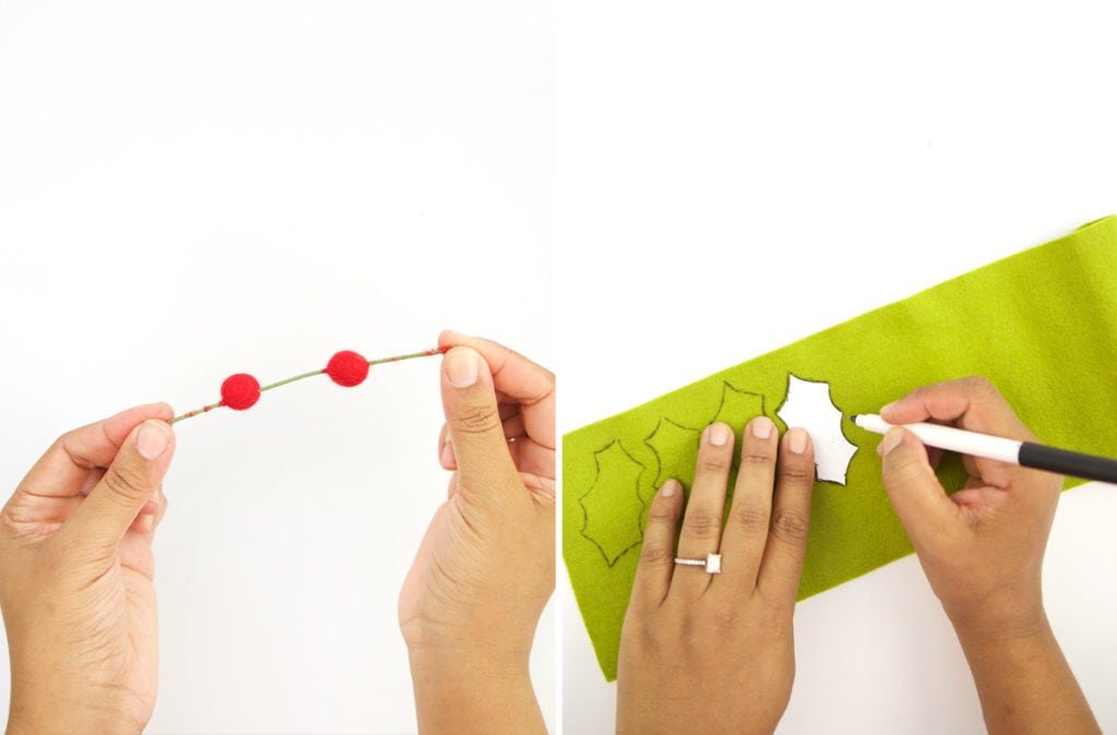 Handstamped Wood Calendar | damask love