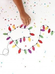 Christmas Light Garland