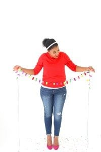 Christmas Light Garland