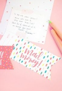 Gift Card Holder Printable