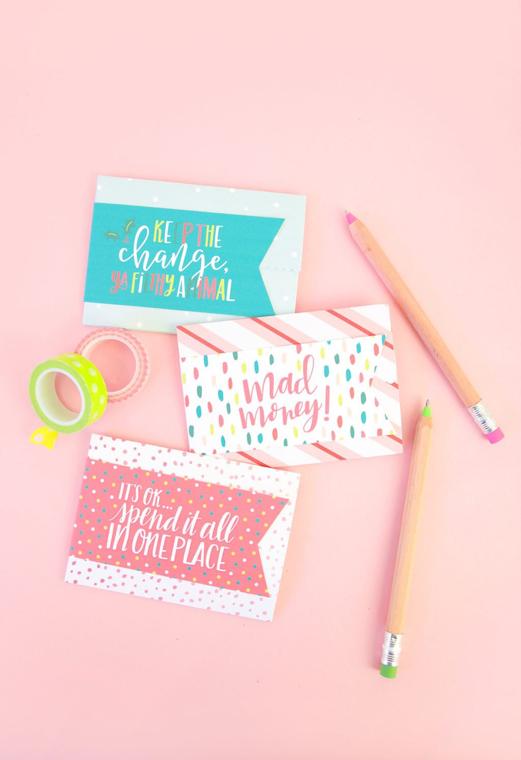 Gift Card Holder Printable