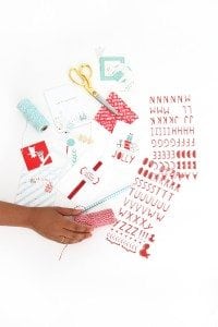 Make Your Own Holiday Card Kit | damask love