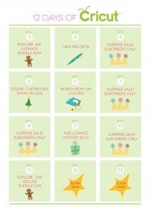 cricut 12 days of cricut