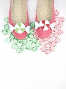 DIY shoe clips