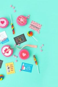 Free Printable 80's Inspired Valentines