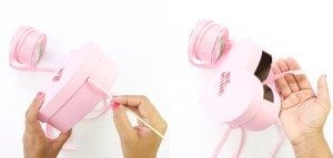 Easy DIY Classroom Valentine Carrier |damask love