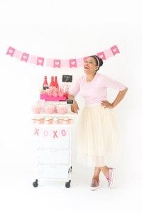 elfa Container Store Party Cart Inspiration