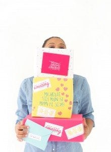 Branding with Silhouette Mint Stamp Maker