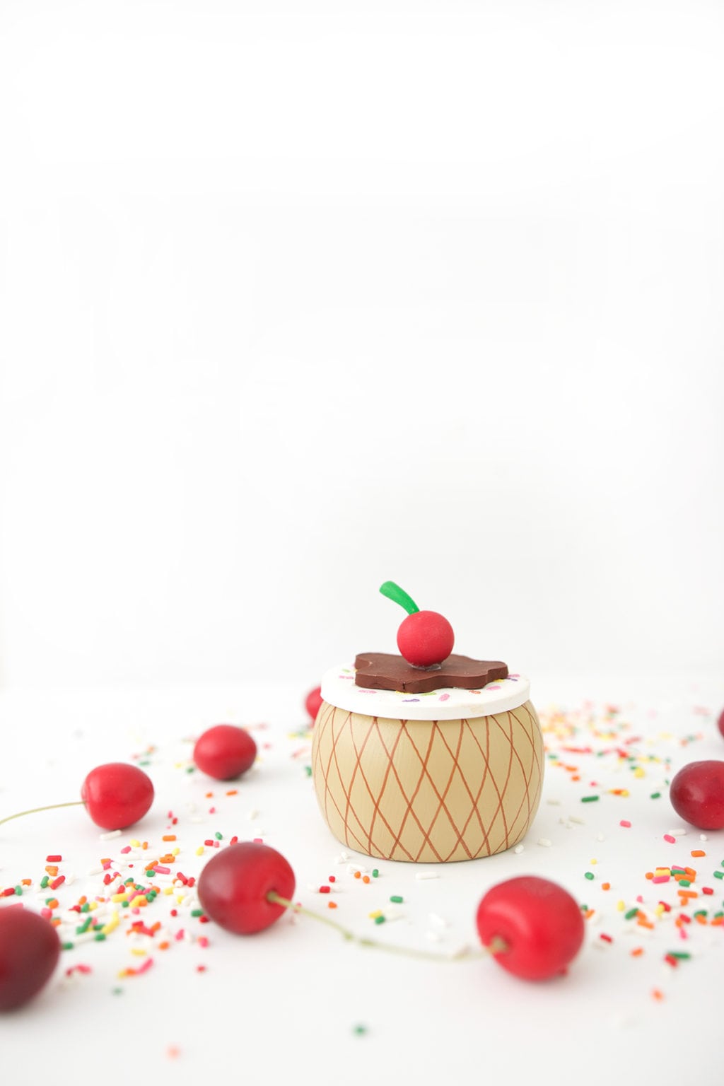 DIY Ice Cream Cone Trinket Box