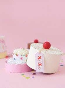 DIY Paper Mache Cake Boxes