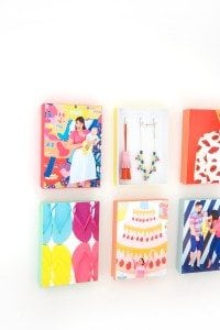 Easy Washi Tape Gallery Wall