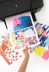 Easy Washi Tape Gallery Wall