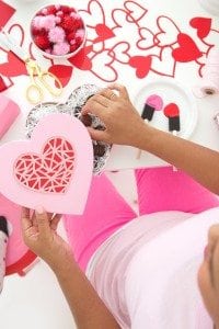 Valentine's Day Crafting Party