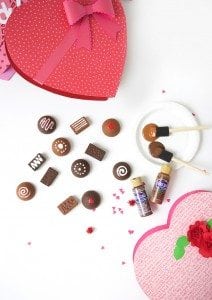 DIY Valentine's Day Box of Chocolates