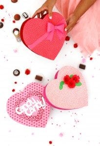 DIY Valentine's Day Box of Chocolates