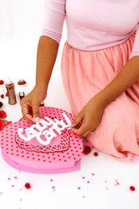 DIY Valentine's Day Box of Chocolates