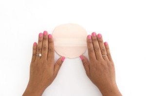 Create DIY Fruity Wooden Bracelet Trinket Boxes with a wooden bracelet and clay to create the perfect desk accessory