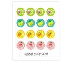 DIY Printable Scratch and Sniff Stickers | damask love
