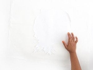 DIY Photo Transfer Fabric Flower Pillows
