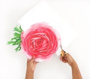 DIY Photo Transfer Fabric Flower Pillows