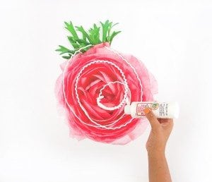 DIY Photo Transfer Fabric Flower Pillows