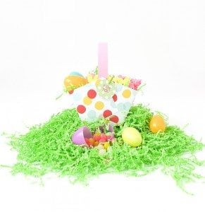 Easy Paper Easter Baskets