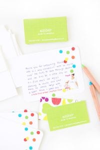 Mom's have names too but sometimes they are easily forgotten. Give the perfect mother's day gift of modern stationery for moms that they'll use throughout the year.