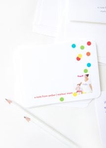 Mom's have names too but sometimes they are easily forgotten. Give the perfect mother's day gift of modern stationery for moms that they'll use throughout the year.