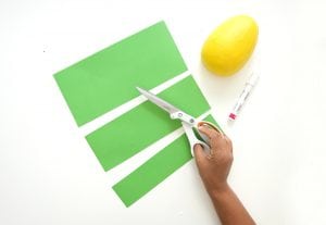 Mimic the look of taxidermy with a paper mache egg and some paint. This 3D diy paper mache pineapple wall art is a show stopper and a perfect addition to your gallery wall.