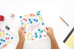 These printable composition notebook covers are perfect for school-age kids and grown ups too! If you love colorful designs, these are for you!
