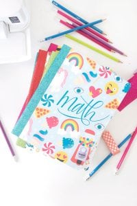 These printable composition notebook covers are perfect for school-age kids and grown ups too! If you love colorful designs, these are for you!