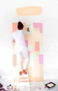 Paint your own mural or paint your own photo backdrops. Either way these Paint Tips for Bloggers will get you excited to up your photography game.