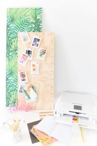Move over cork board! Ring in the autumn season by featuring all your favorite images on this DIY Copper Wire Inspiration Board.