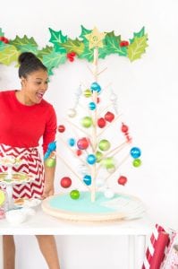 Lazy Susan Christmas Tree | damask love
