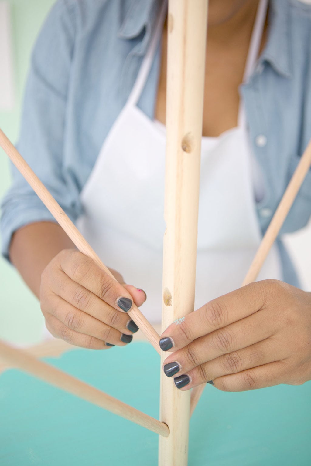 Lazy Susan Christmas Tree | damask love