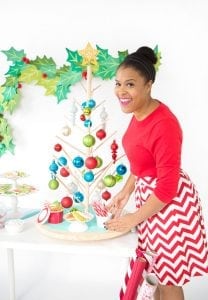 Lazy Susan Christmas Tree | damask love