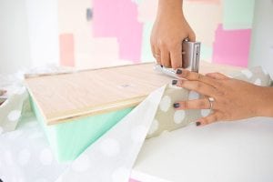 DIY Luggage Rack Ottoman | damask love