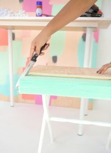 DIY Luggage Rack Ottoman | damask love
